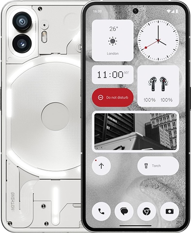 Nothing Phone (2) 2023 (12GB+256GB) White, VoLTE A - CeX (IN
